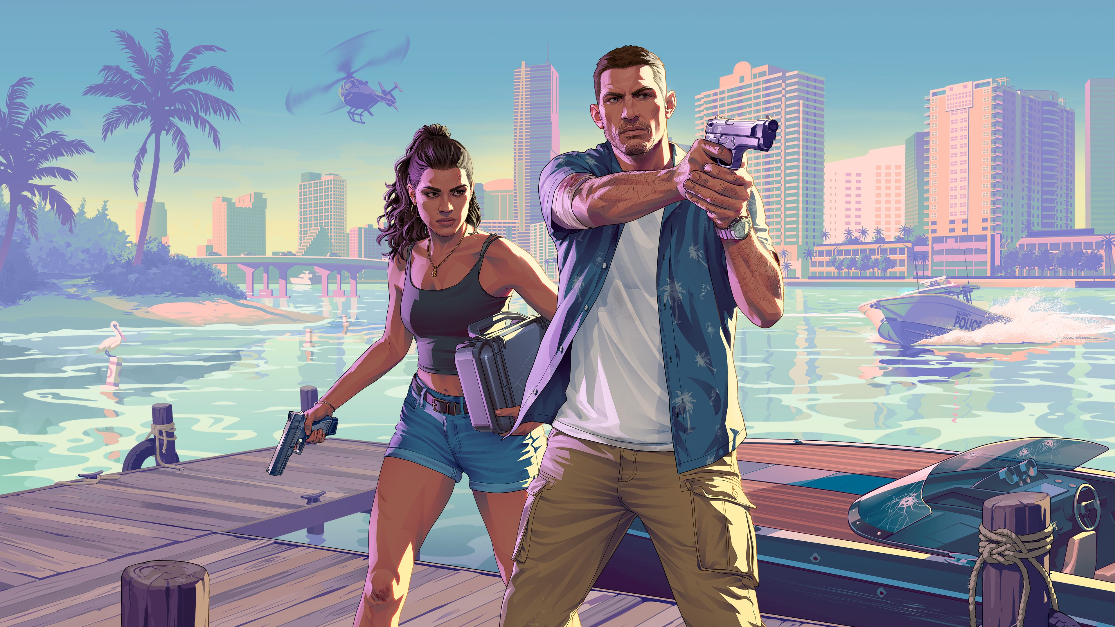 Official Rockstar Games promotional artwork